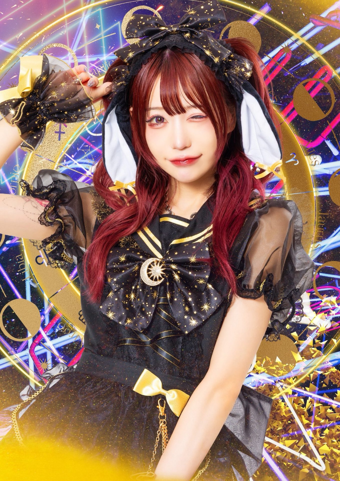 コンカフェ「月兎計画」キービジュアル