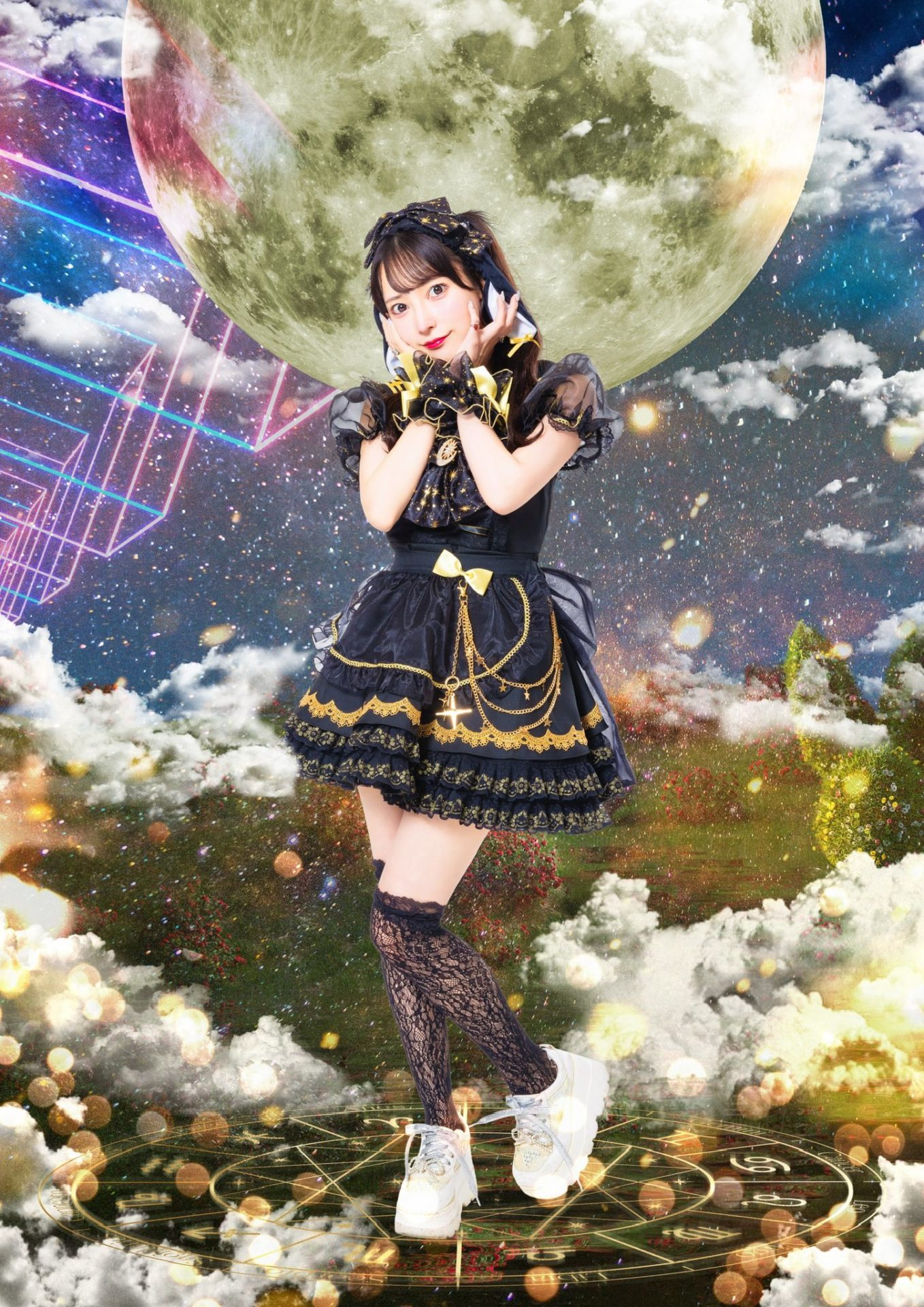 コンカフェ「月兎計画」キービジュアル