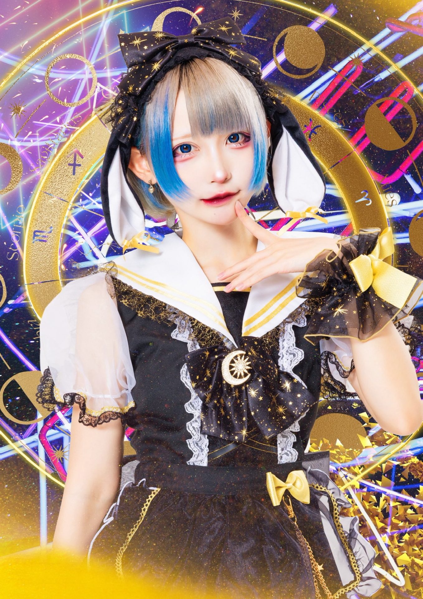 コンカフェ「月兎計画」キービジュアル