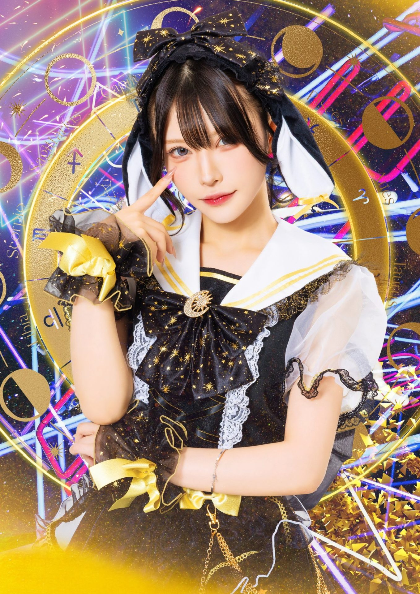 コンカフェ「月兎計画」キービジュアル