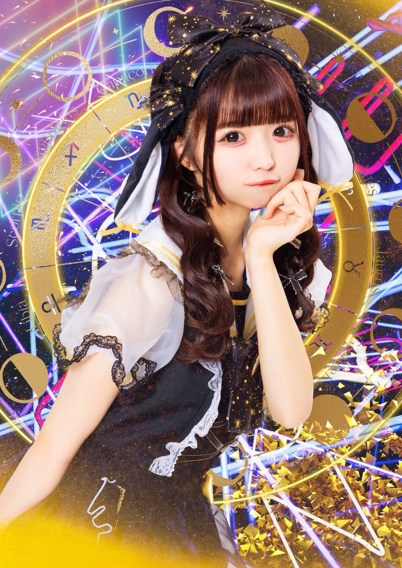 コンカフェ「月兎計画」キービジュアル